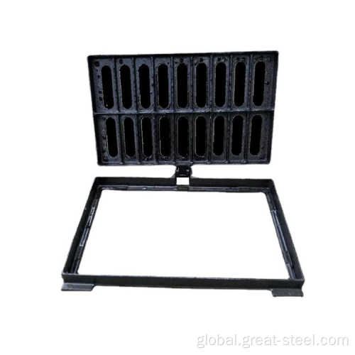 En124 Ductile Iron Cover Square Manhole with Lock